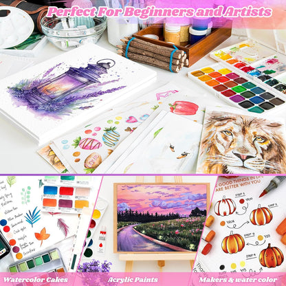 9×12 Inch Watercolor Paper – A Perfect Canvas for Every Creative Idea