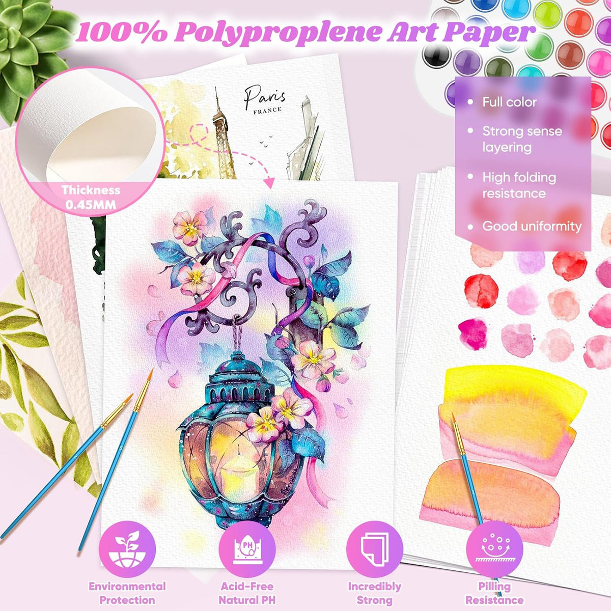 9×12 Inch Watercolor Paper – A Perfect Canvas for Every Creative Idea
