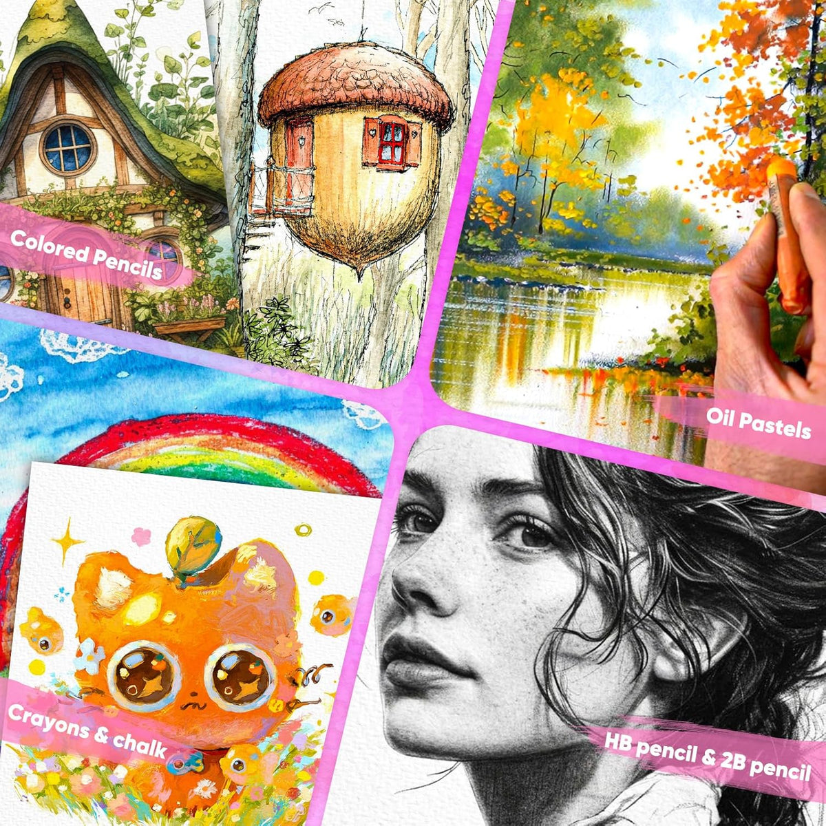 9×12 Inch Watercolor Paper – A Perfect Canvas for Every Creative Idea